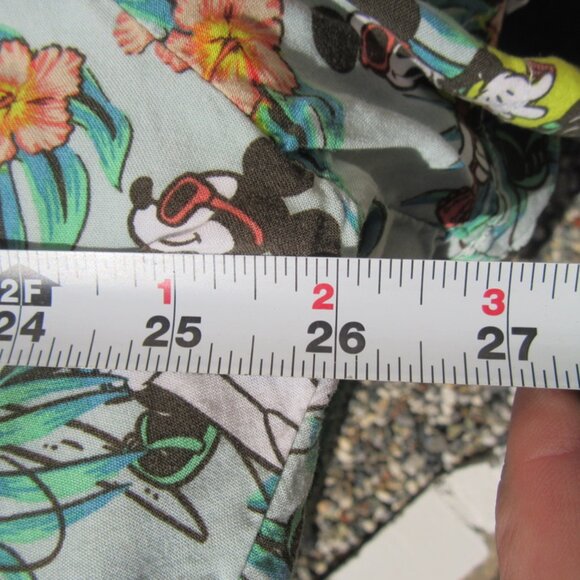 Disney Mickey Mouse And Friends Hawaiian Button Up Shirt Men's Size 3XL - Picture 8 of 8